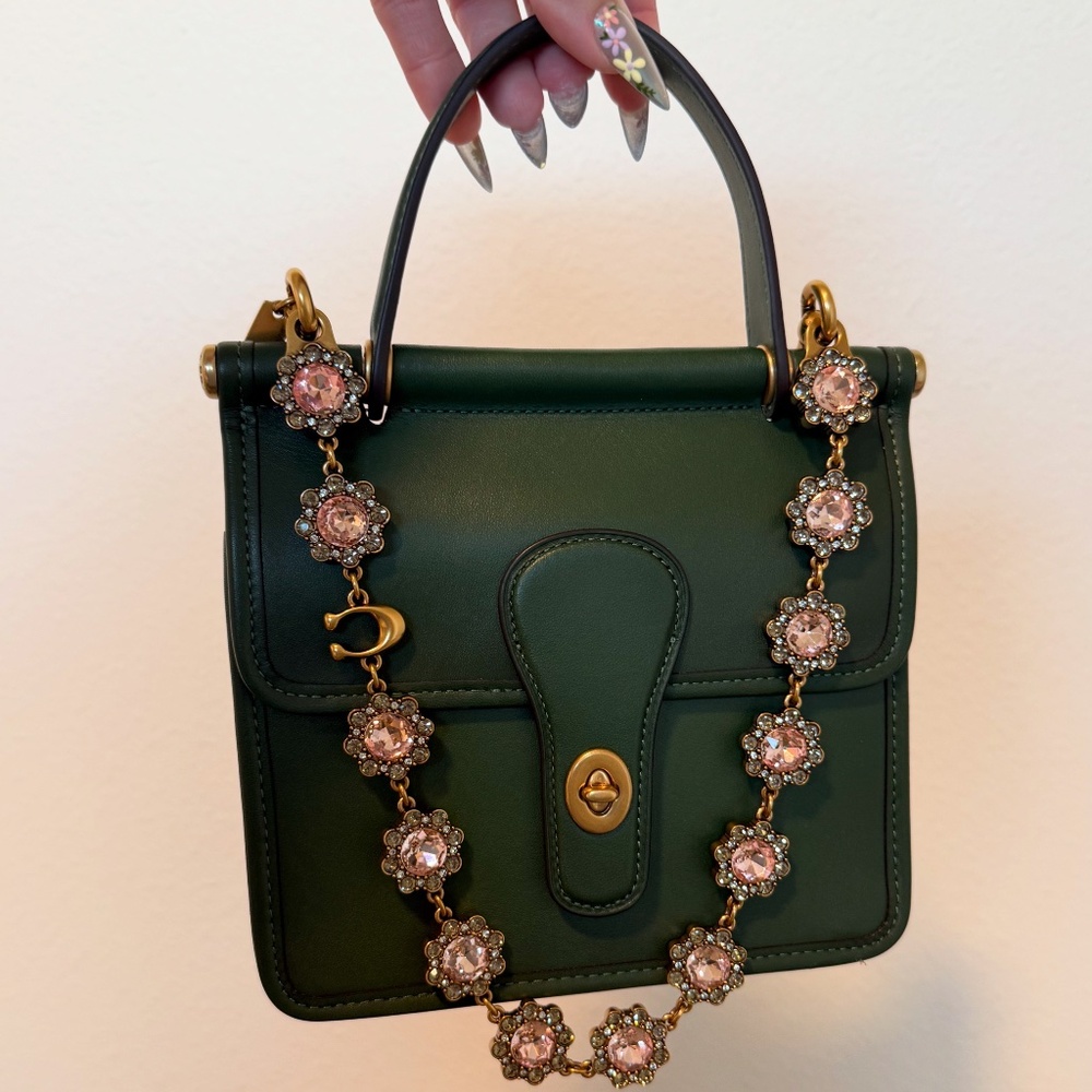 SOLD Coach Restored Willis Top Handle 18 Purses- Chain not included!